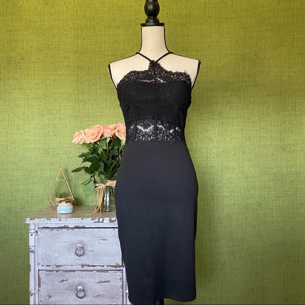 Black Lace Dress